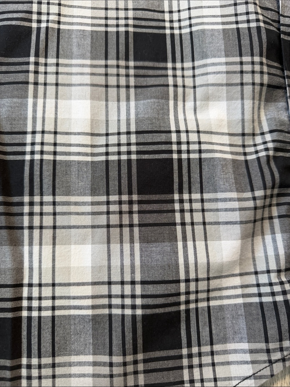 Carhartt Black and White Plaid Button-Down Work Shirt - Picture 9 of 11